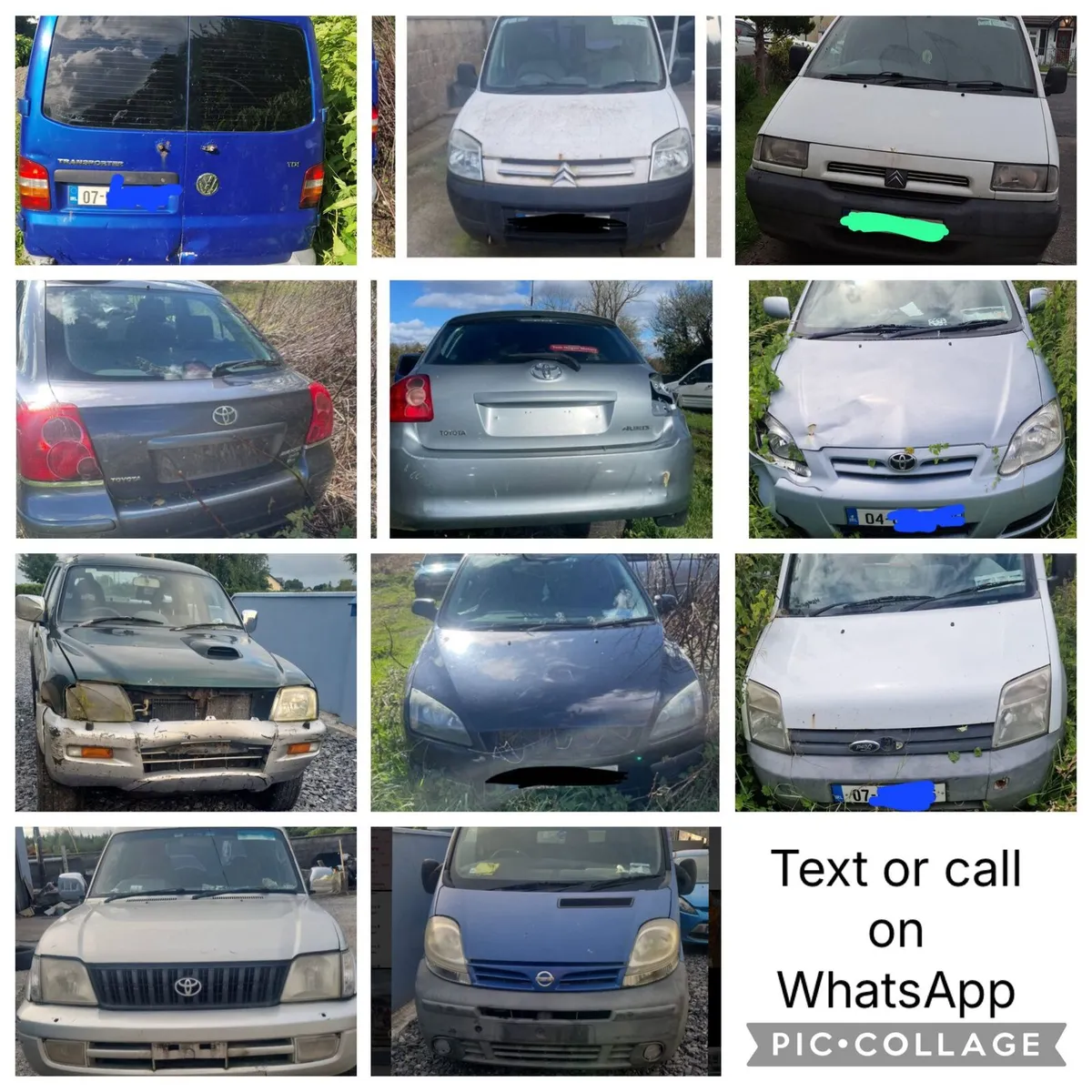 VW Transporter & other cars for breaking
