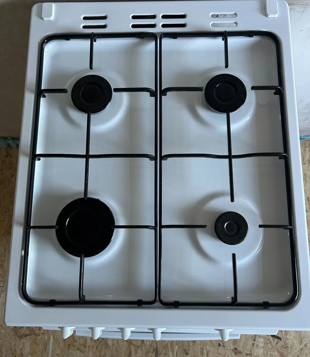 White Flavel 50cm Freestanding Gas Cooker - Image 4