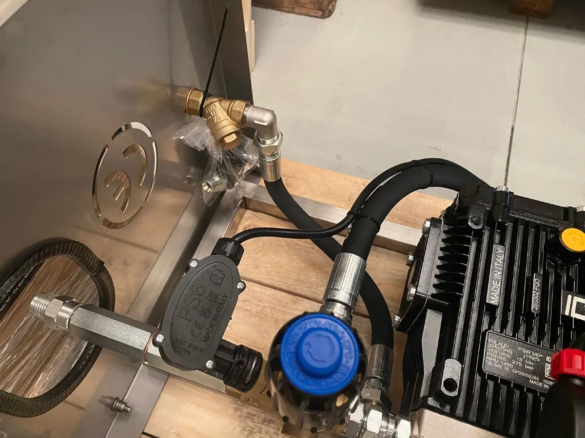 Stainless Wall Mount Power Washer - Image 3