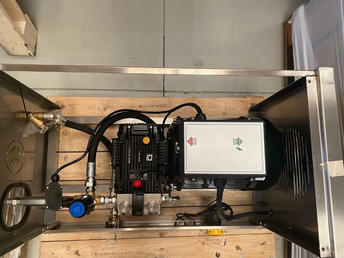 Stainless Wall Mount Power Washer - Image 2