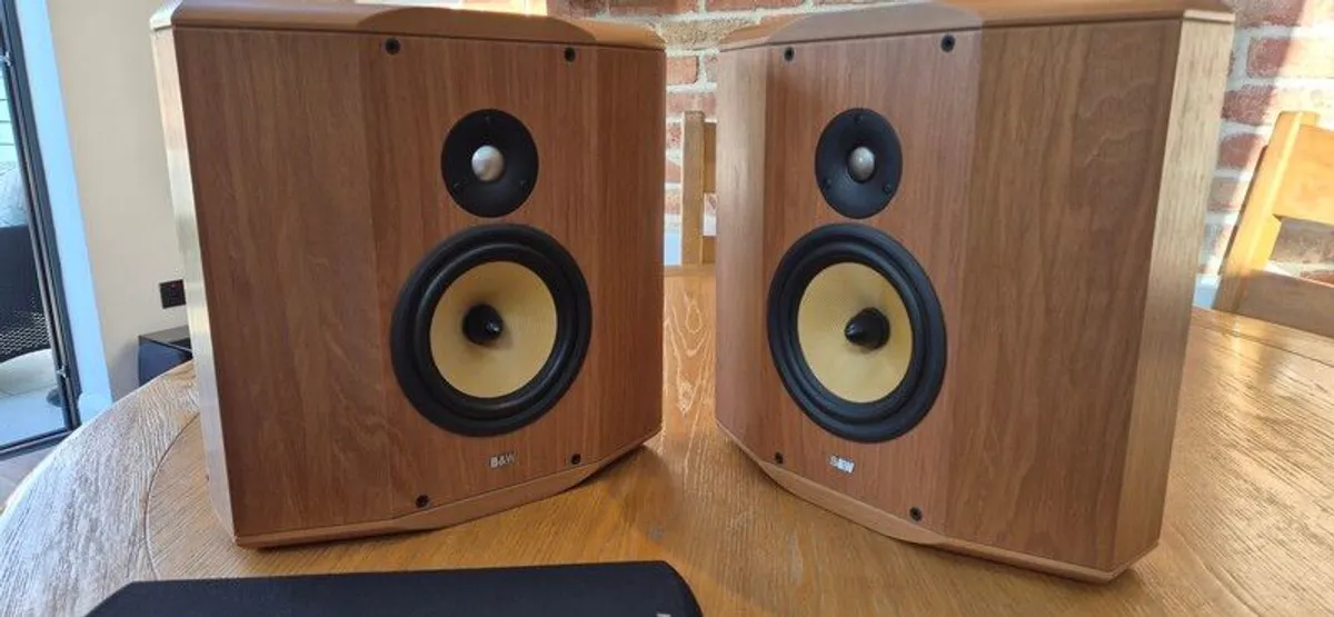 Bowers & Wilkins B&W CDM SNT 2-Way Wall Speakers (Pair) - Image 1