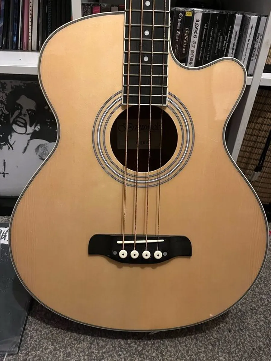 Brunswick Acoustic/Electric Bass Guitar - Image 2