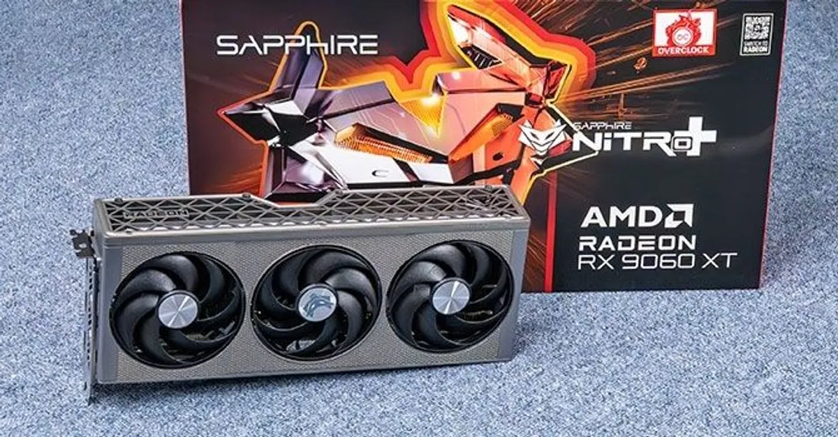 Sapphire Radeon RX 9060 XT Nitro+ OC - Warranty plus extra Corsair 650W RGB PSU!! - Image 1