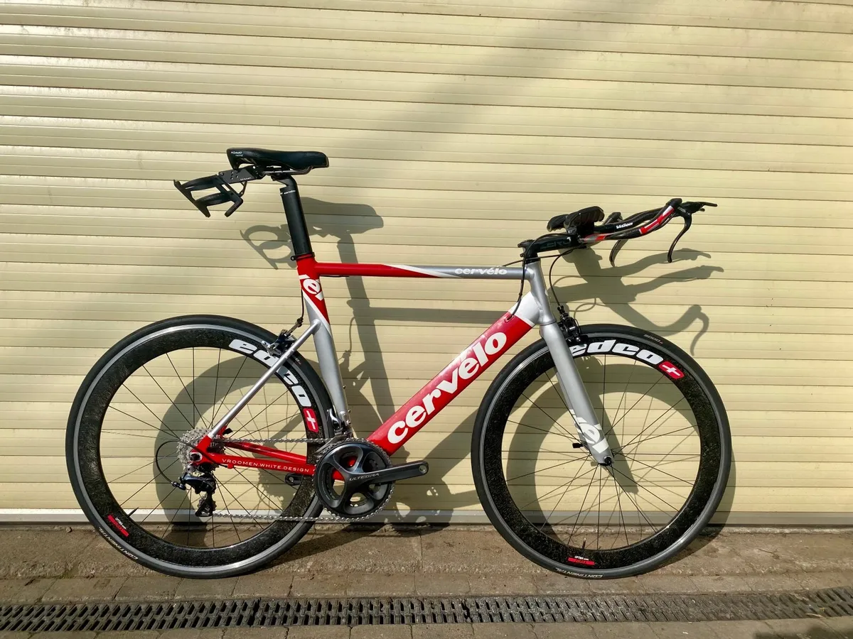 Cervelo P1 TT/Triathlon 58cm Dura Ace - Image 1