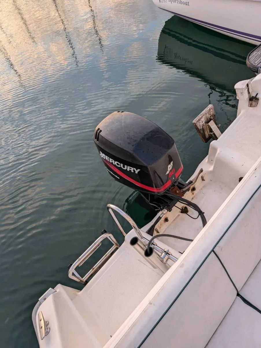 Sport/fishing boat - 60hp outboard - Image 4