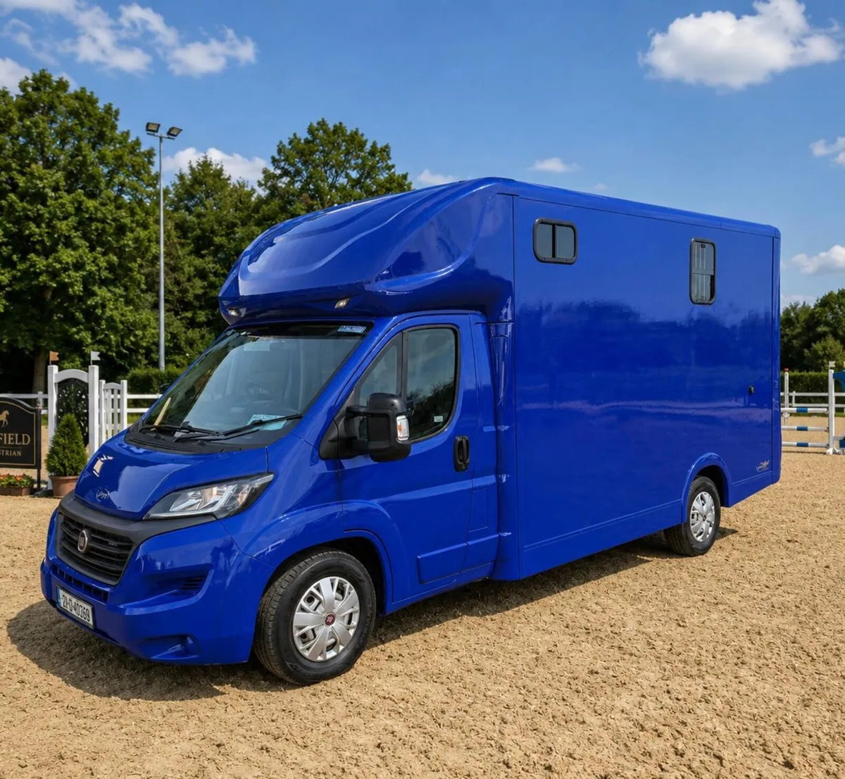 2021 FIAT DUCATO AUTO BRAND NEW HORSEBOX BODY - Image 1