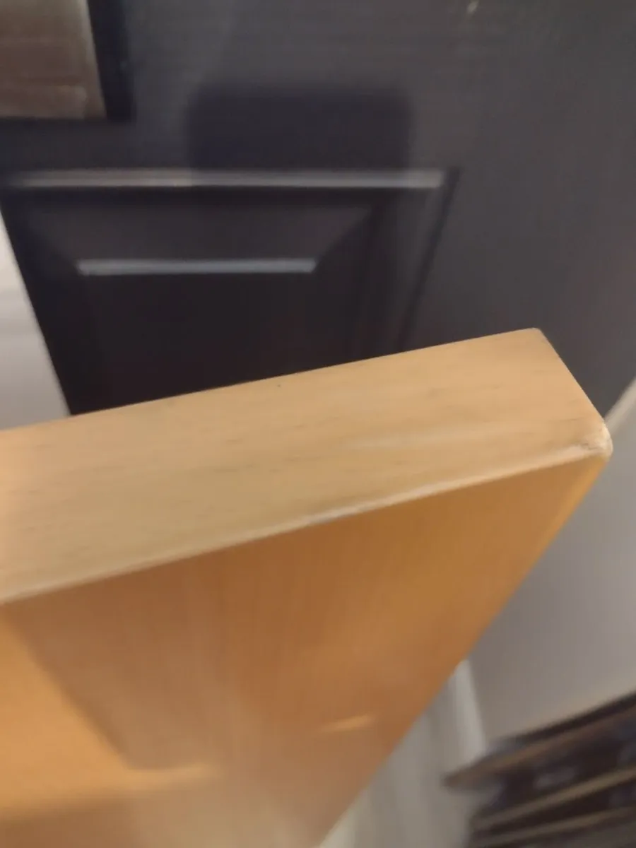 Very heavy solid Oak table top - Image 3