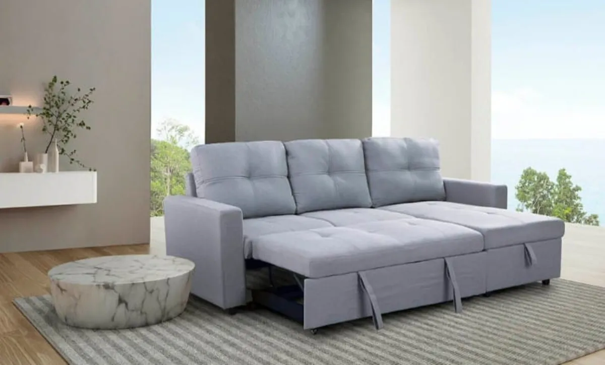 Corner Sofa Bed | Modern Living Room Sofa - Image 2