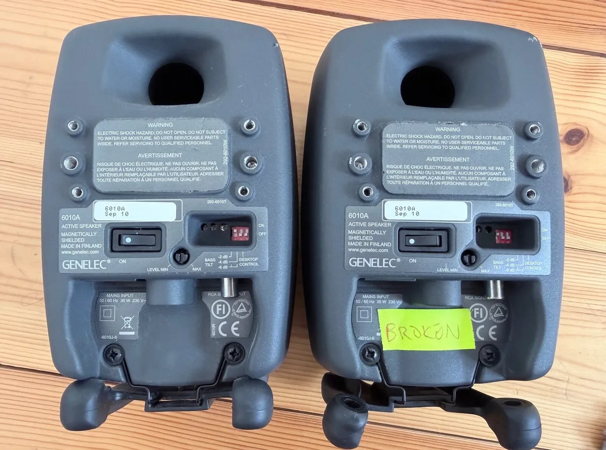 Genelec 5040 Subwoofer and a pair of Genelec 6010A - Image 2