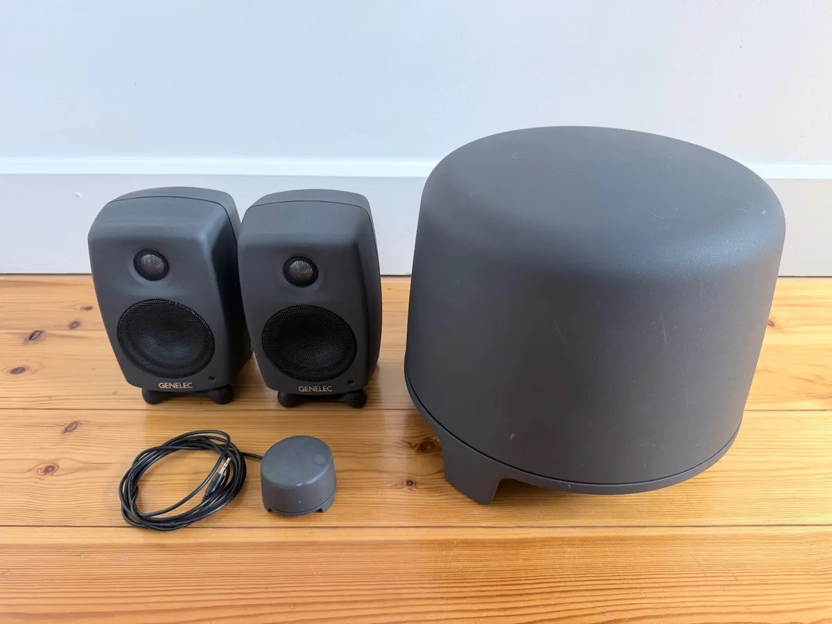 Genelec 5040 Subwoofer and a pair of Genelec 6010A - Image 1