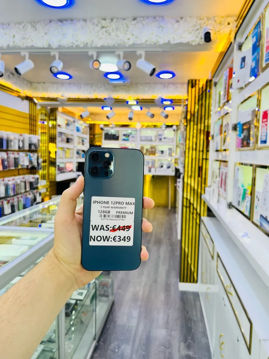 🔥iPhone 12PRO max 128GB premium 1Year WTY🔥😎 - Image 2
