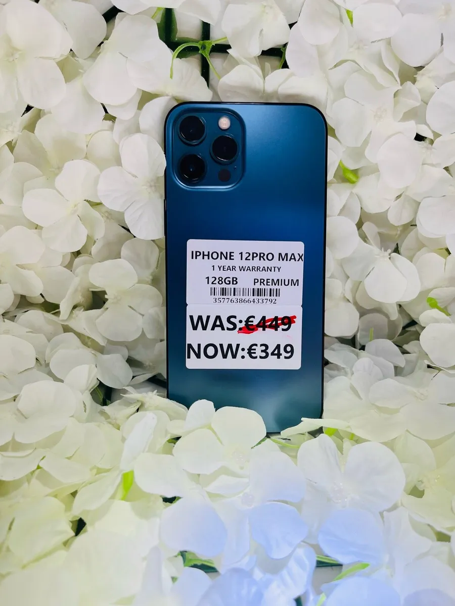 🔥iPhone 12PRO max 128GB premium 1Year WTY🔥😎 - Image 1
