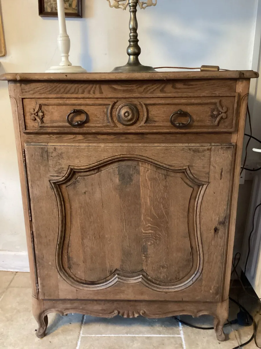 Cupboard French oak 19th century