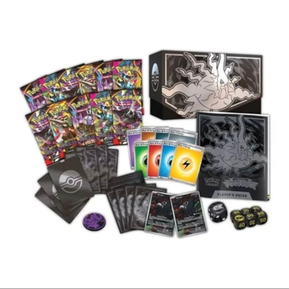 Pre order pitch black pokemon center etb - Image 2