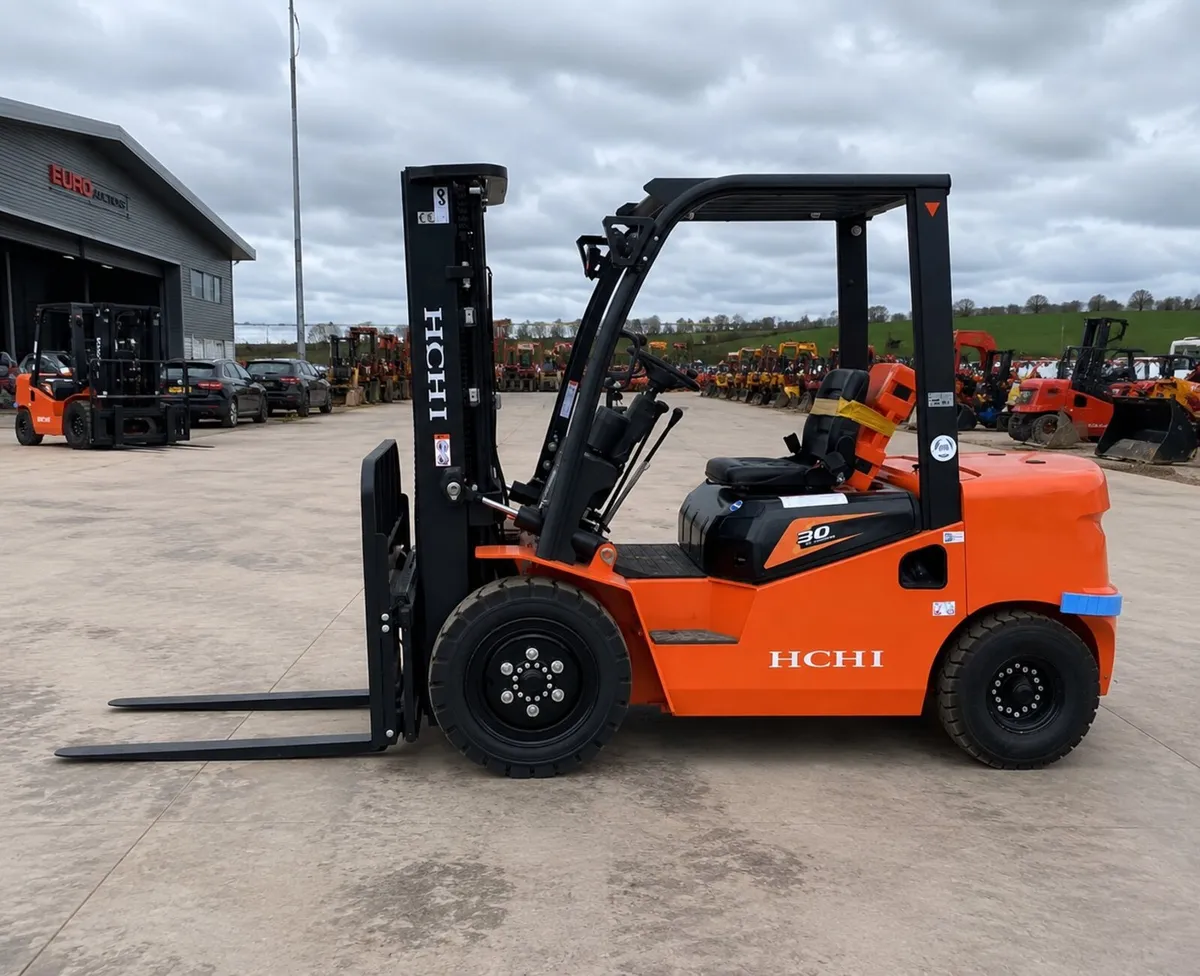 🔥 BRAND NEW HCHI 3.0 TON DIESEL FORKLIFT – UNUSED - Image 2