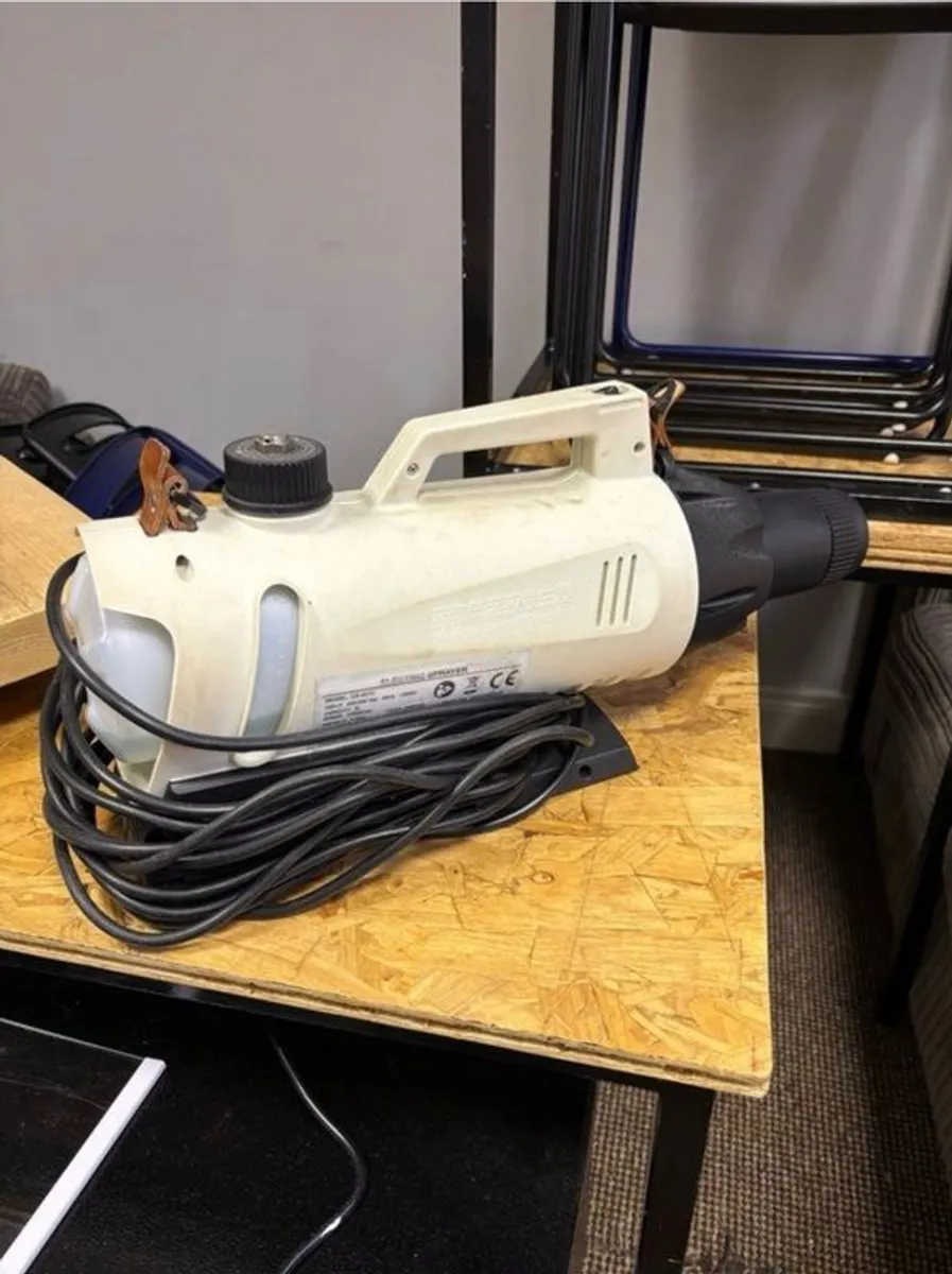 HLM CS-4010 Electric Electrostatic Sprayer / ULV Mist Sprayer 1350W 2L Tank - Image 3