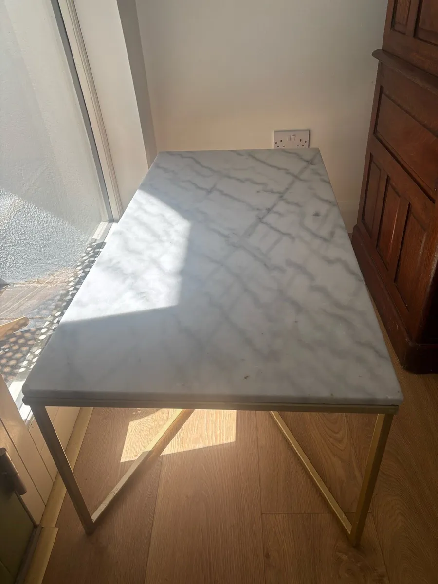 Marble coffee table - Image 2