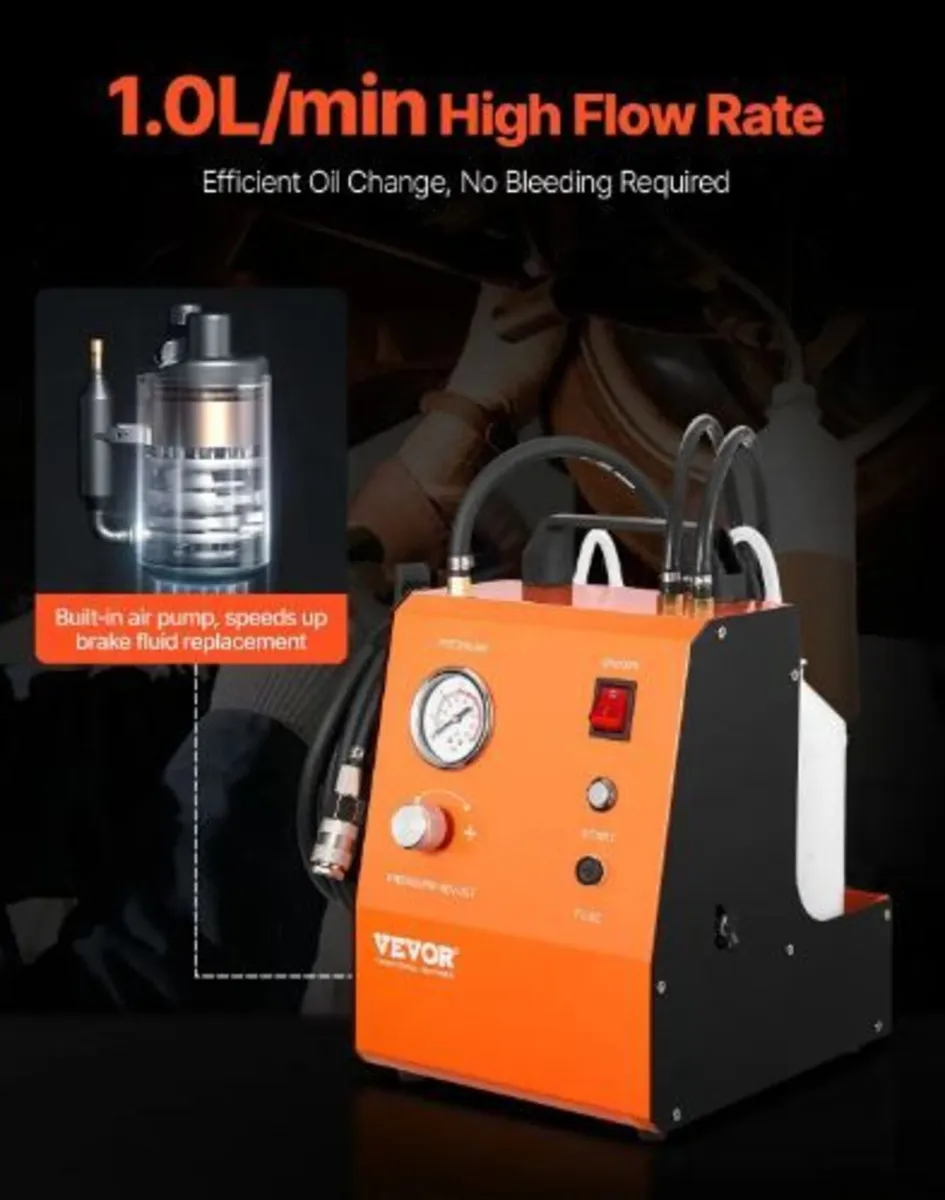 Electric Brake Bleeder Kit, Professional 220V - Image 1