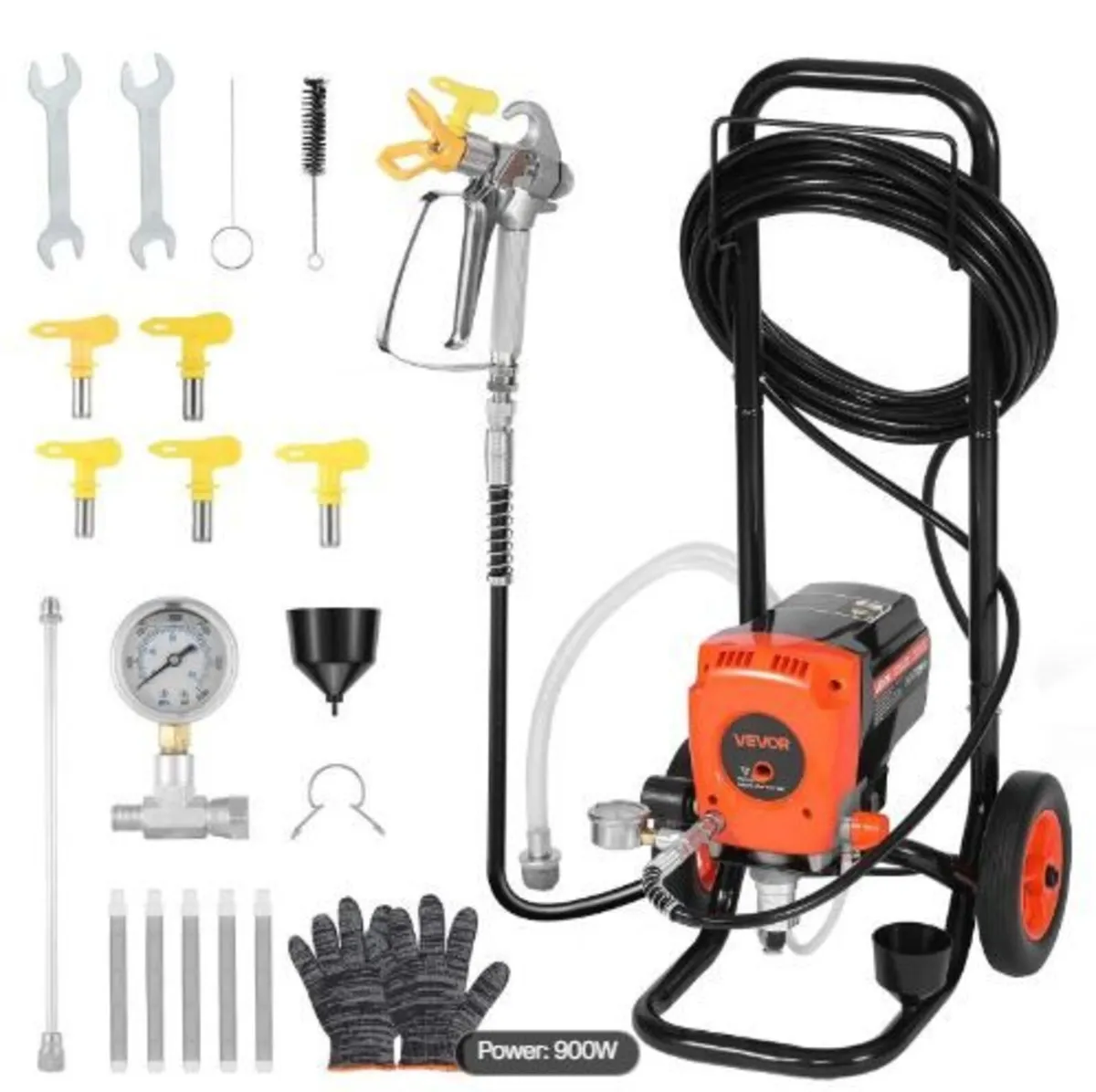 Stand Airless Paint Sprayer, 900W - Image 1