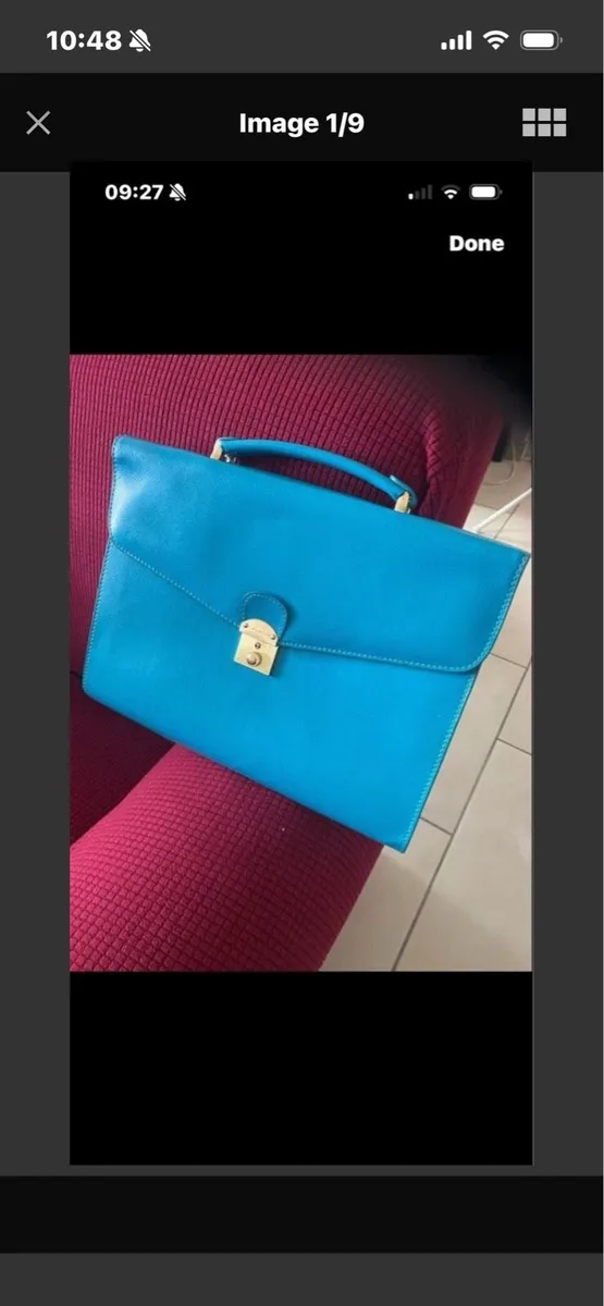 Maurice Leather Briefcase - Image 1