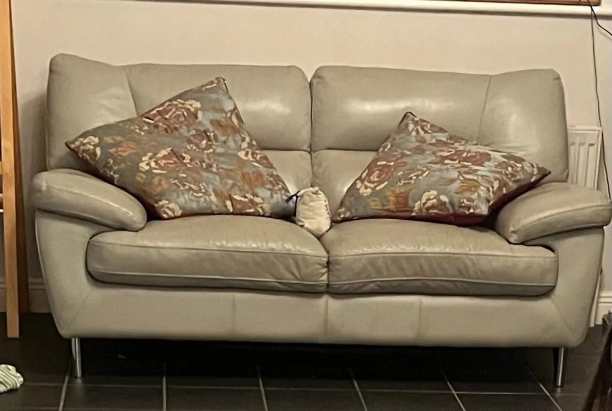 Leather couch
