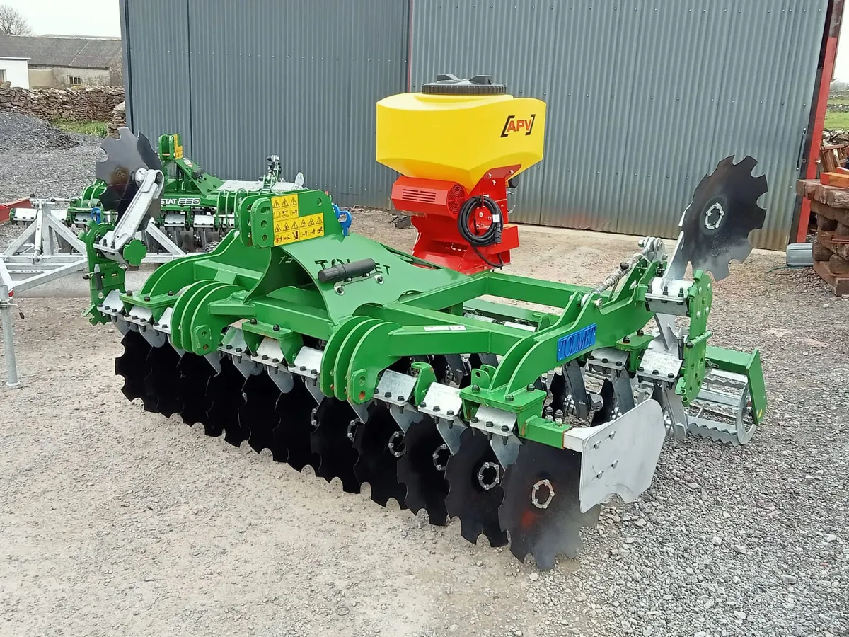 Tolmet disc harrows TAMS APPROVED - Image 1