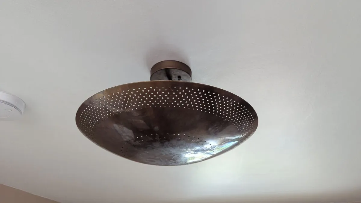 Light Brass Light fixture - Image 2