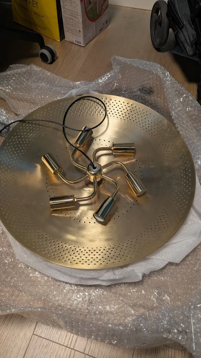 Light Brass Light fixture - Image 3