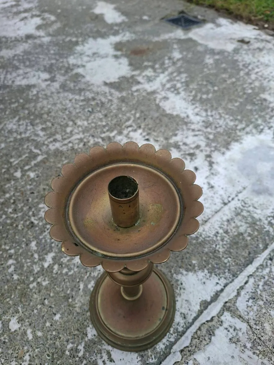 Brass candle holder - Image 2