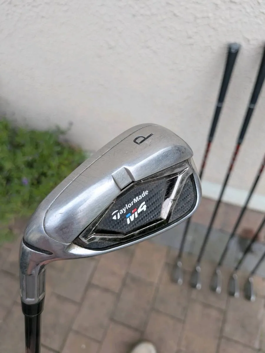 Left handed Taylor Made M4 iron sets - Image 4