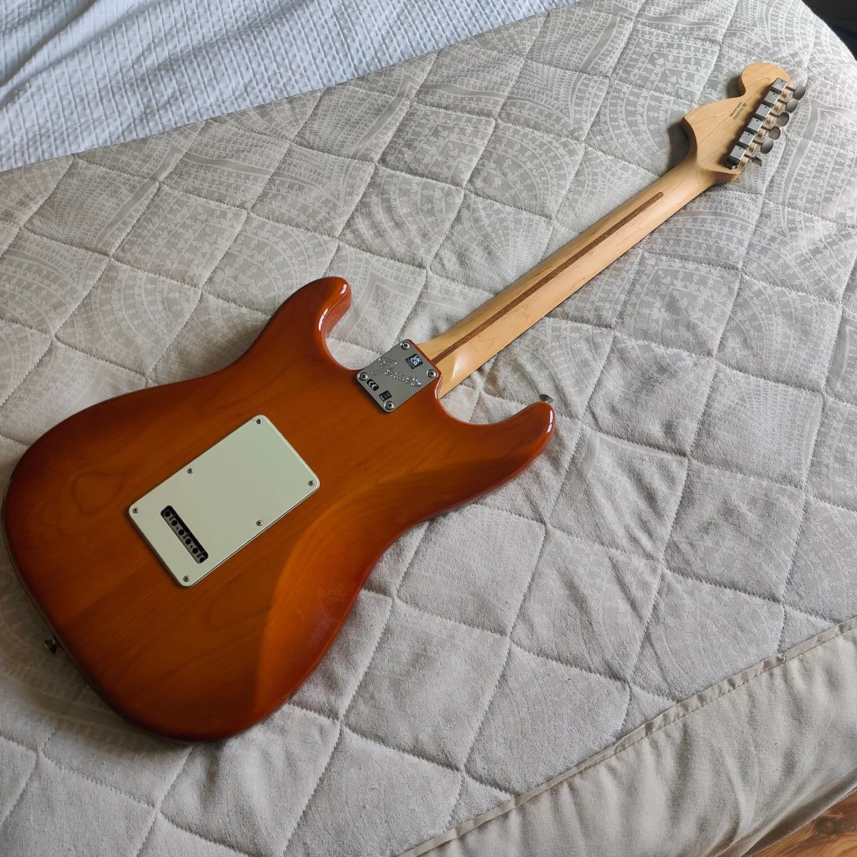 Fender Strat American Performer - Honey Burst - Image 3