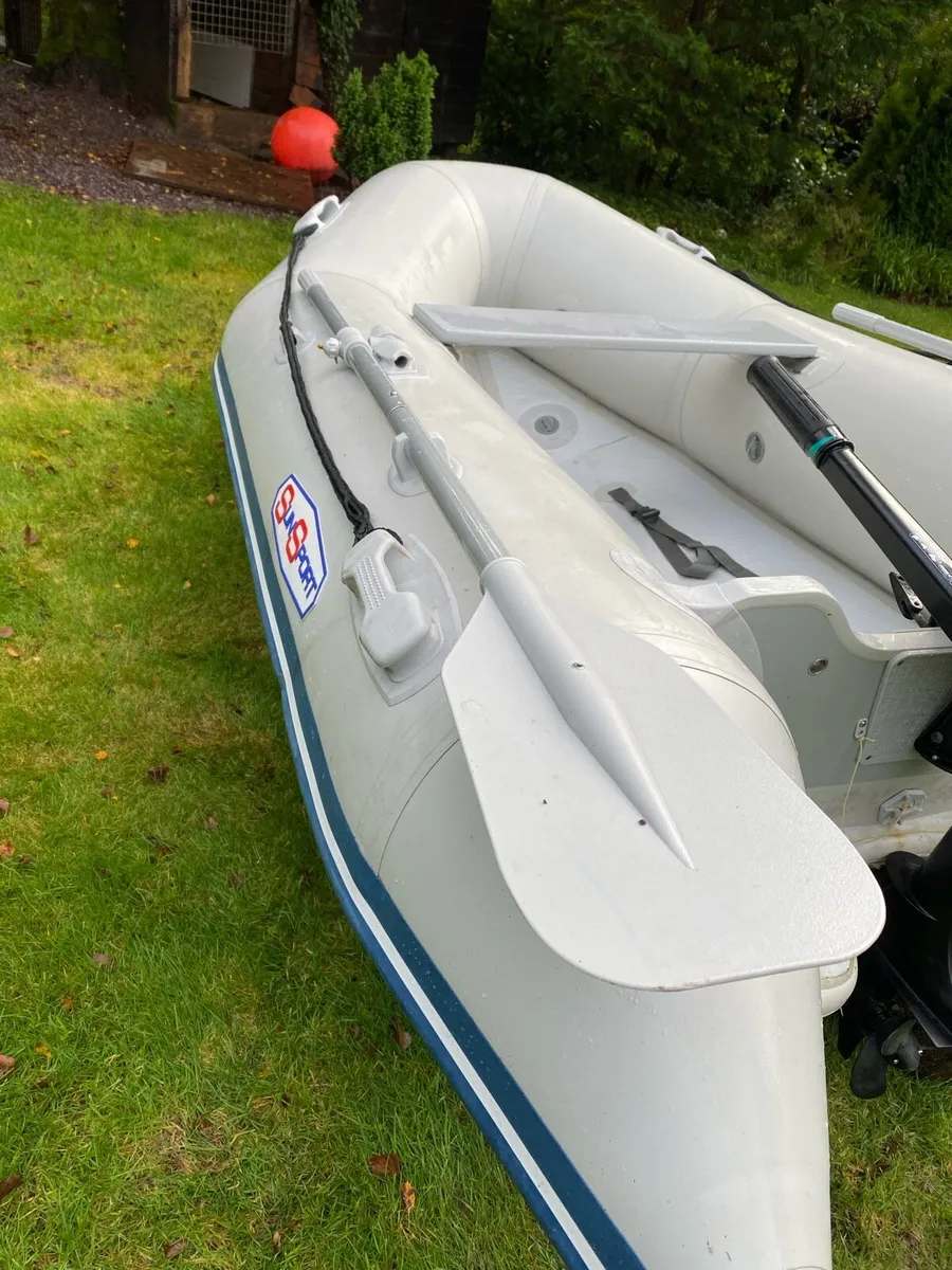 Inflatable boat with 3.5HP engine - Image 3