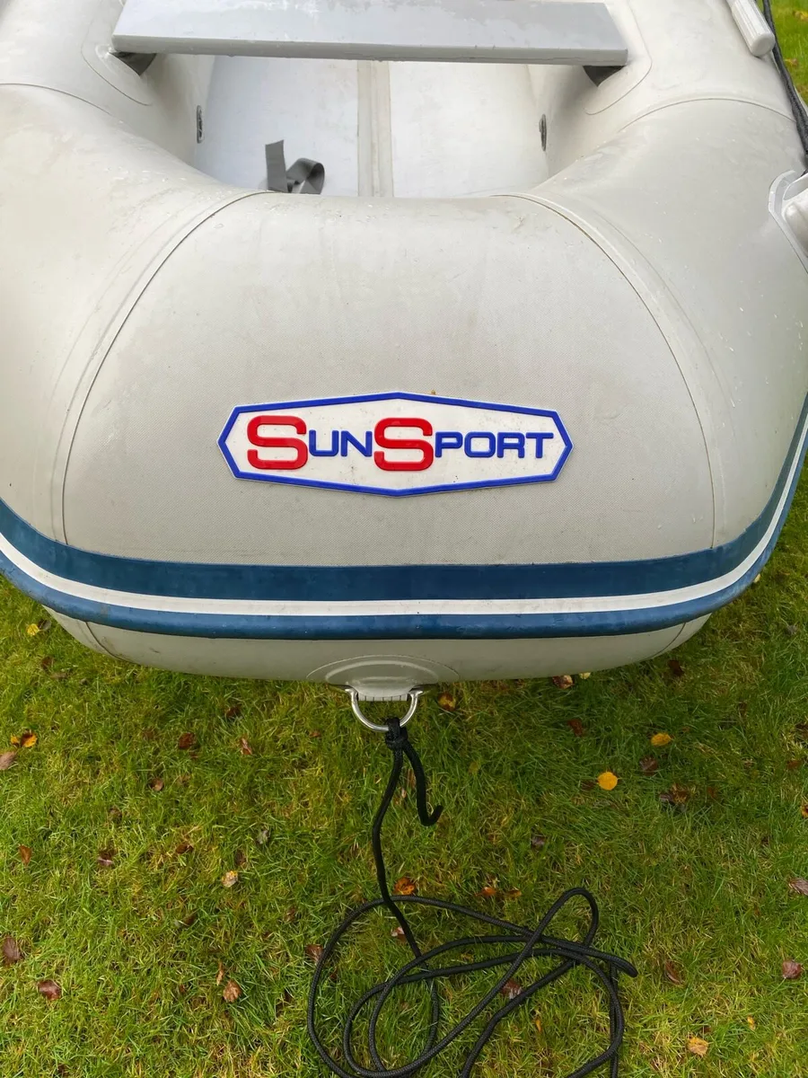 Inflatable boat with 3.5HP engine - Image 2