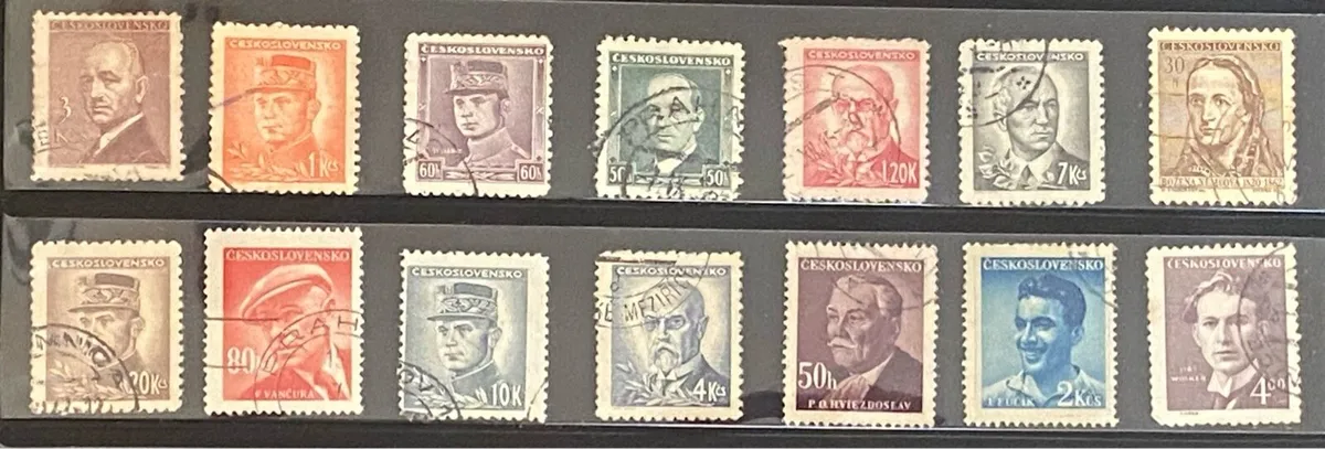 Czechoslovakian stamp lot - Image 4