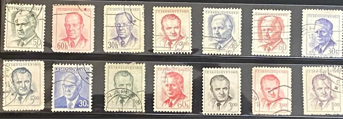 Czechoslovakian stamp lot - Image 2