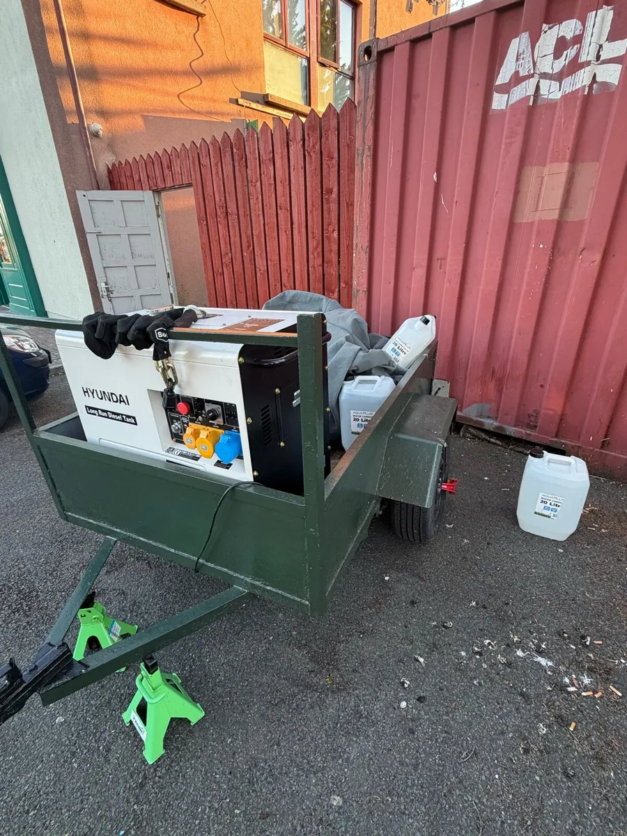 HYUNDAI 6KW / 7.5KVA DIESEL SILENT GENERATOR - Image 2