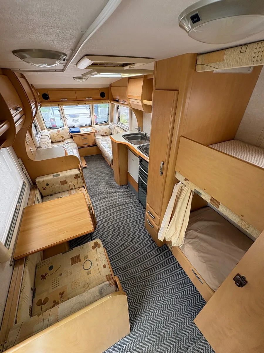 Bailey senator 6 berth fixed Bunkbed caravan - Image 2