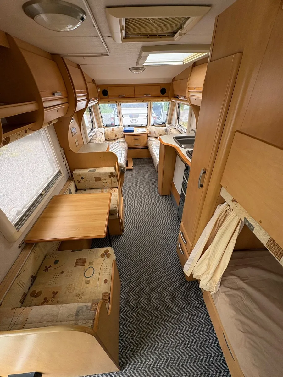 Bailey senator 6 berth fixed Bunkbed caravan - Image 3