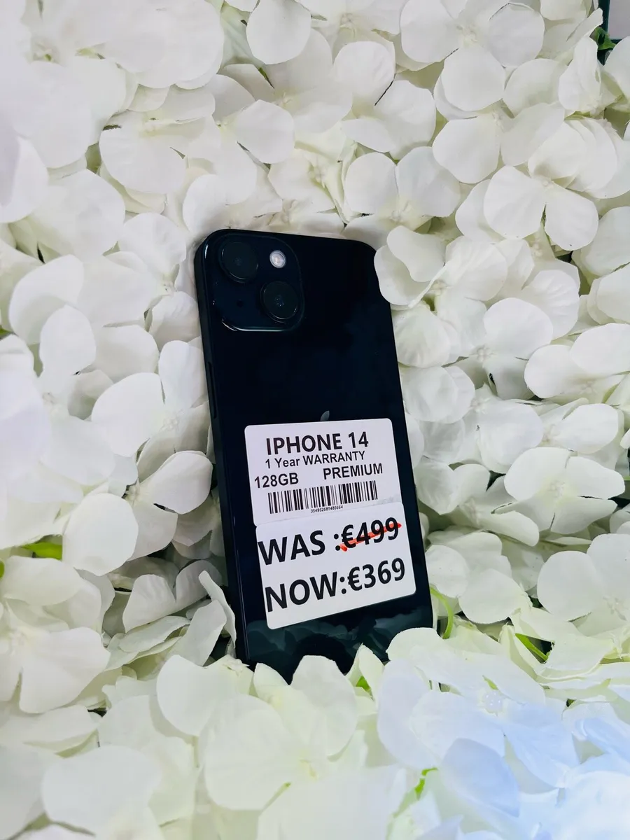 🔥iPhone 14 128GB premium 1Year WTY🔥😎 - Image 1