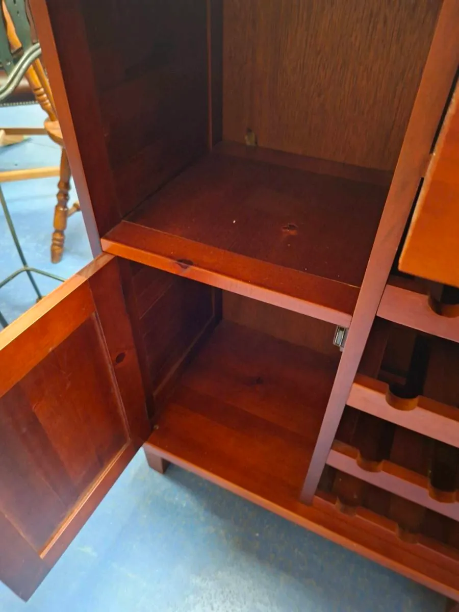 STORAGE UNITVWITH WINE RACK - Image 3