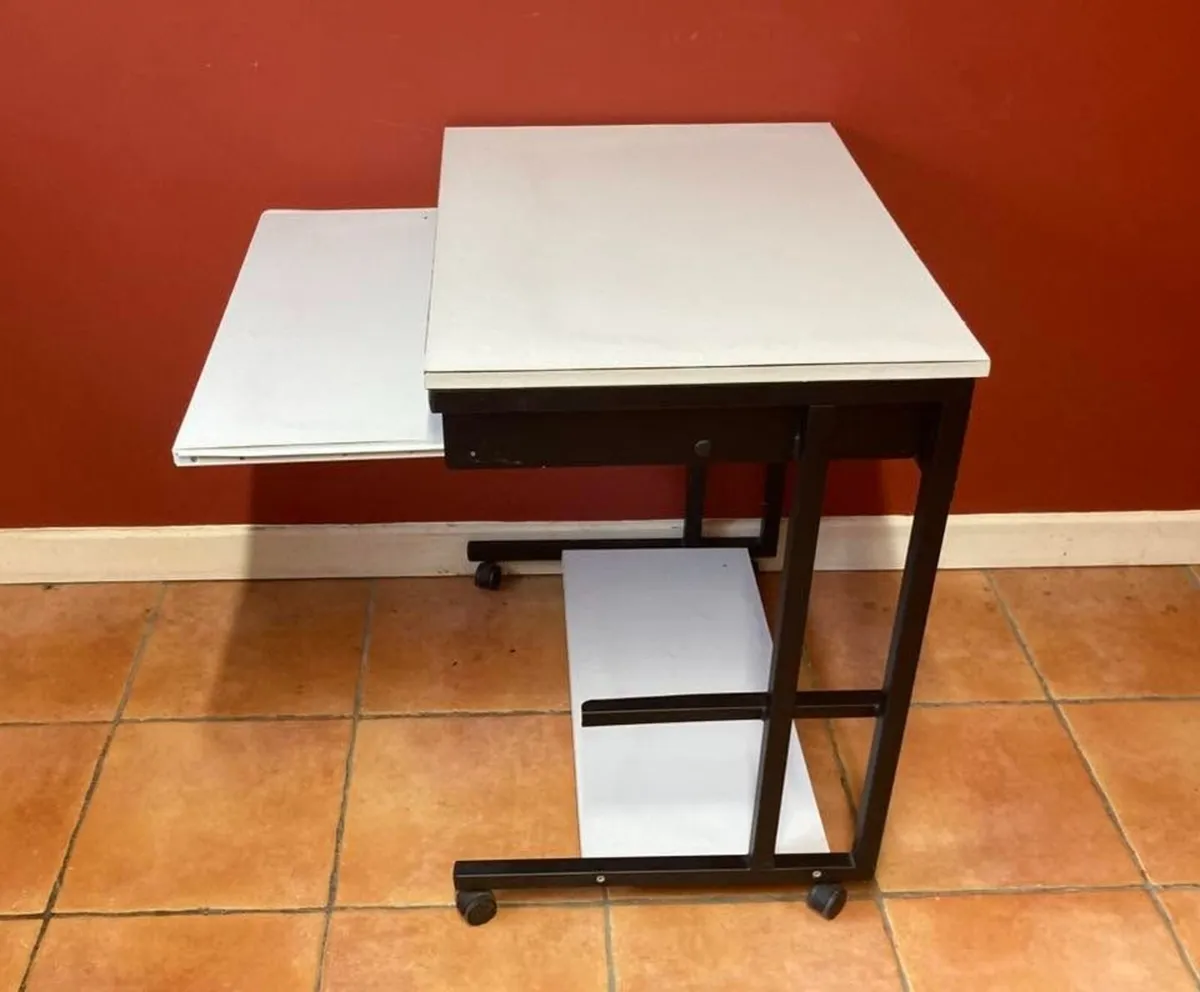 Study Desk with Pull-Out Keyboard/Work Tray - Image 4