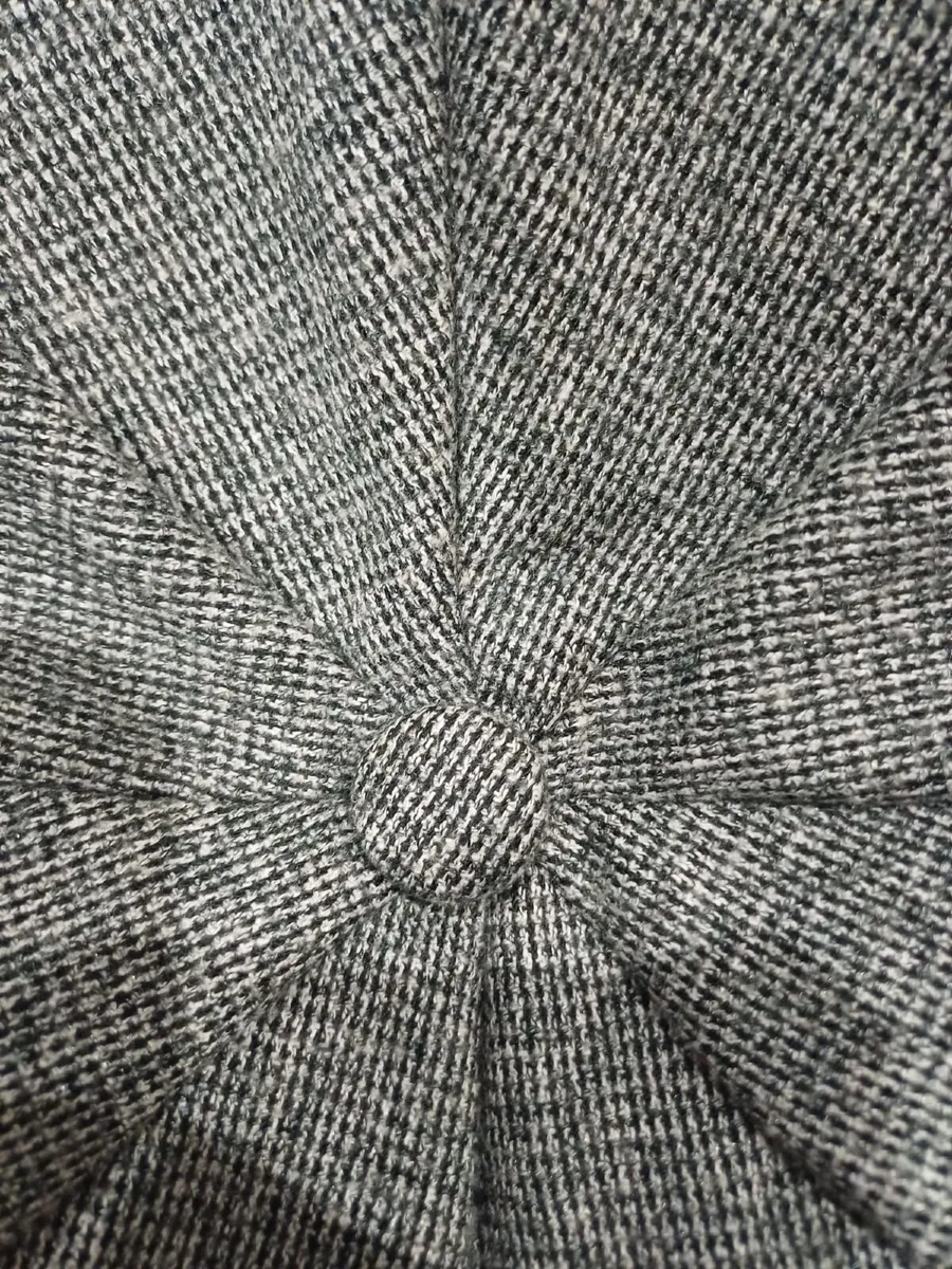 Grey Baker Boy Cap - Image 2