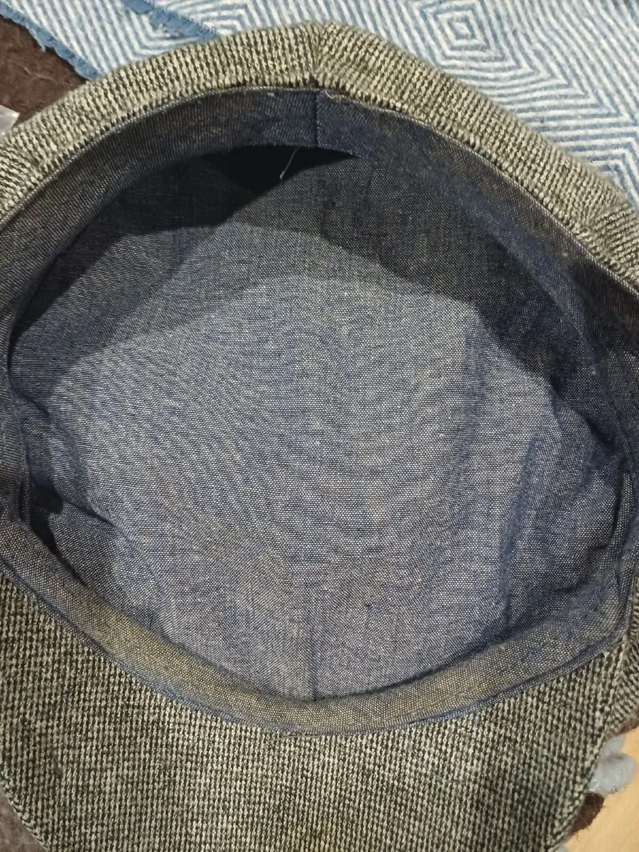 Grey Baker Boy Cap - Image 3