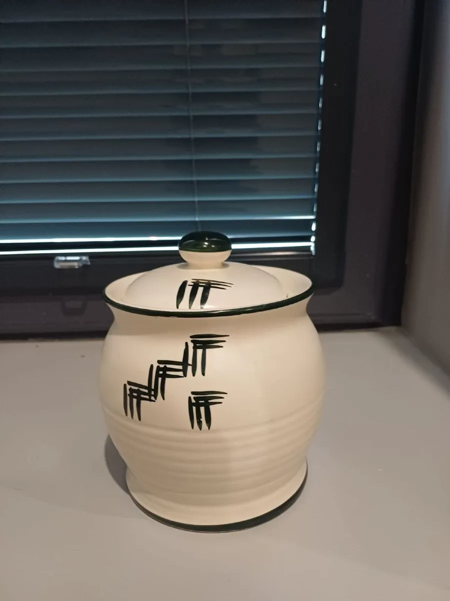 Ceramic Biscuit Pot - Image 1