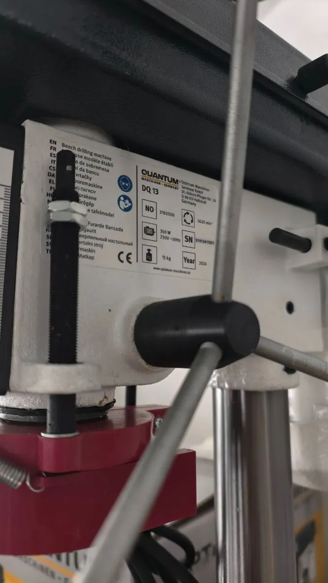Bench drill with V-belt drive DQ 13 - Image 4