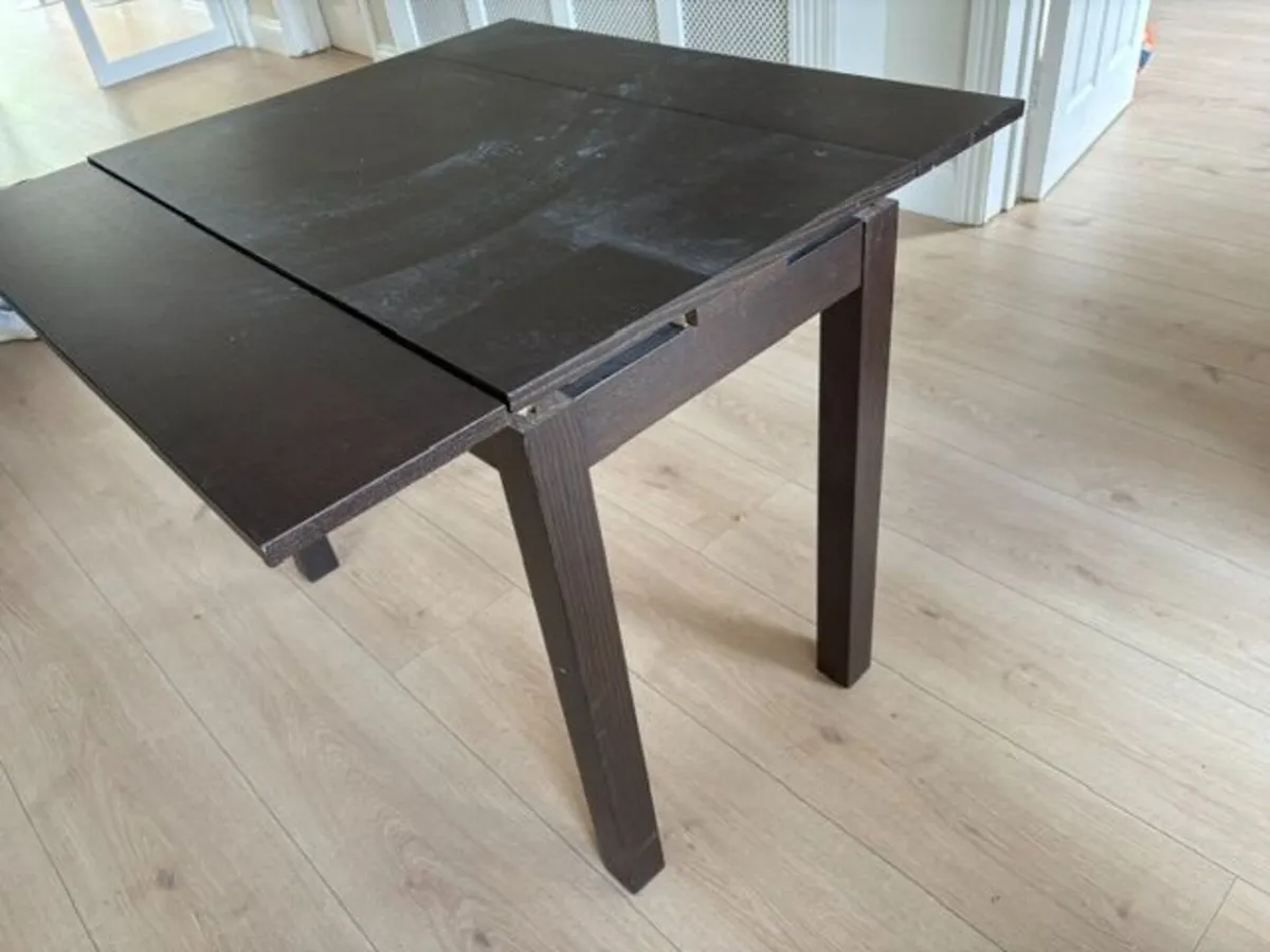Fold-down Ikea veneer table or desk - Image 2