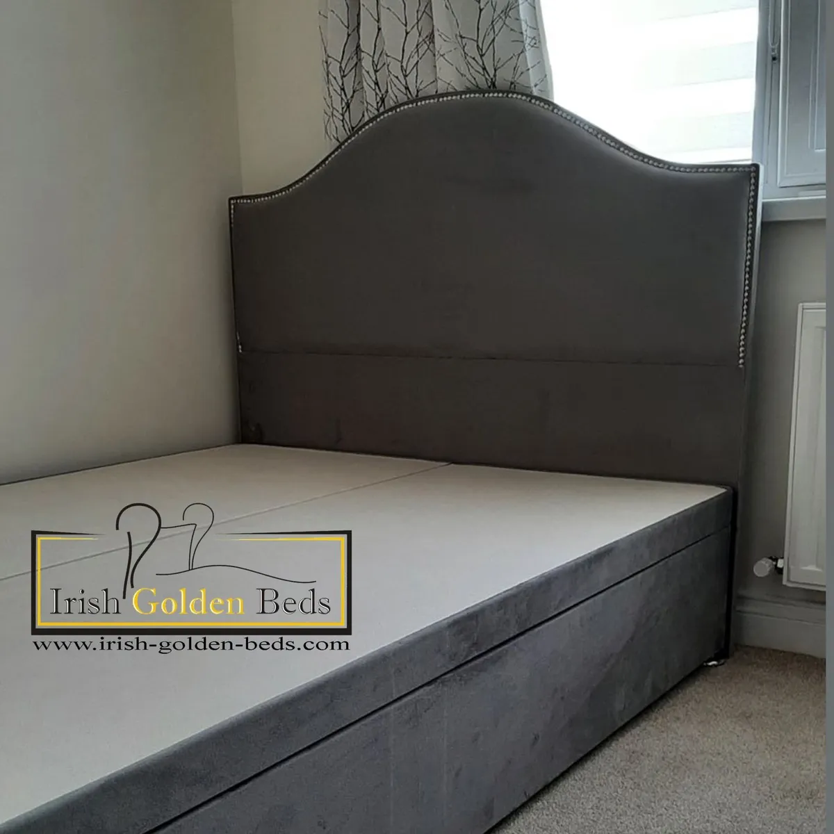 bed frame and headboard, free delivery - Image 4