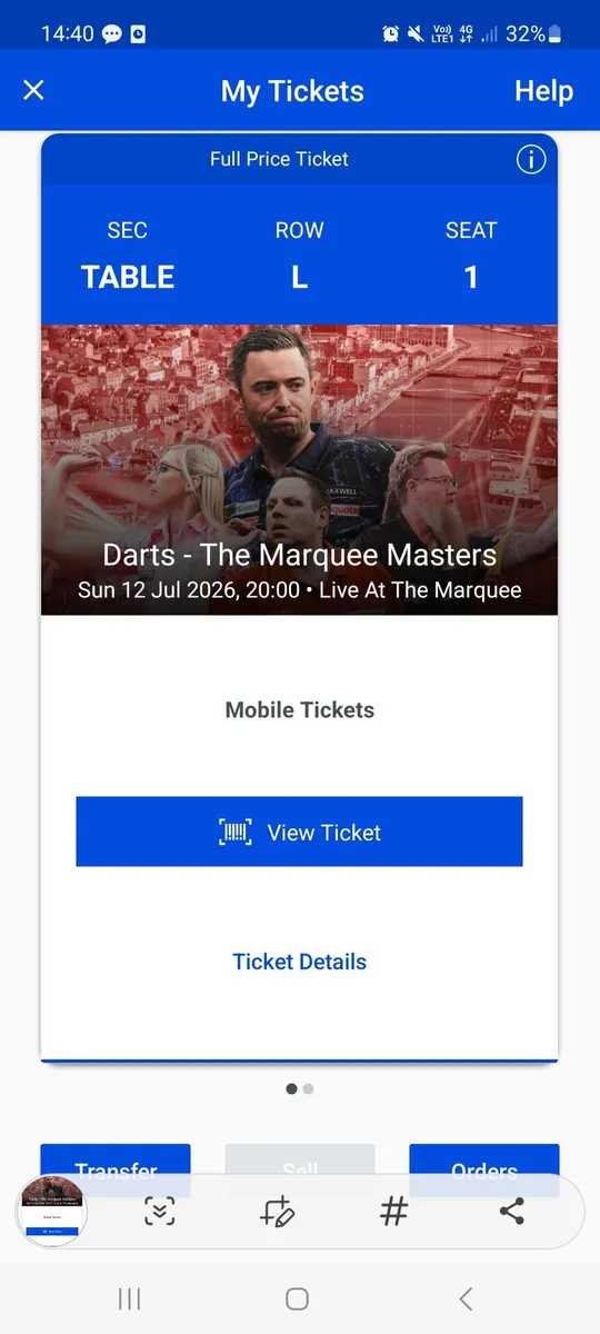 Darts Marqee Masters- Live at the Marqee - Image 1