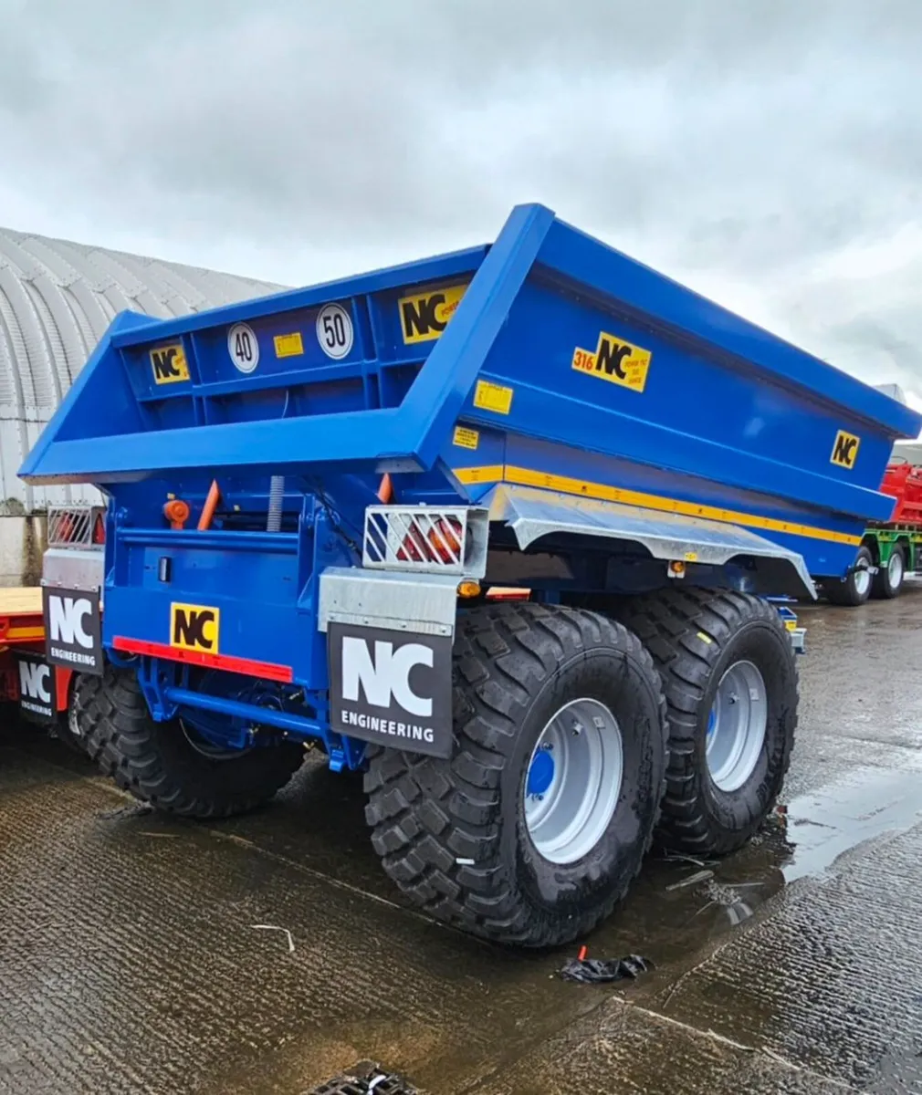 NC 16 ton Dump Trailer - Image 1