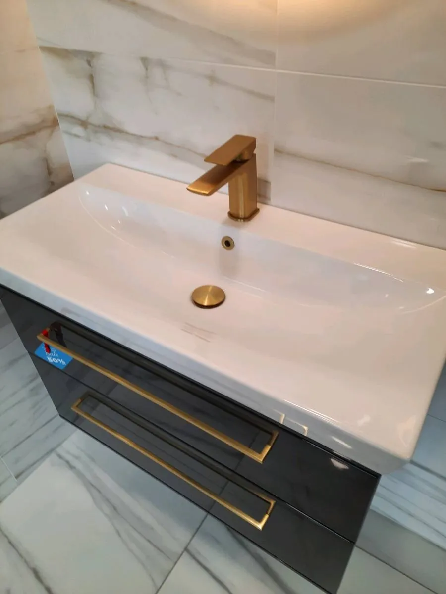 Vanity Unit, Tap & Storage Column - Image 4